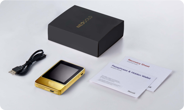 Mintdataor NeoGold what's in the box